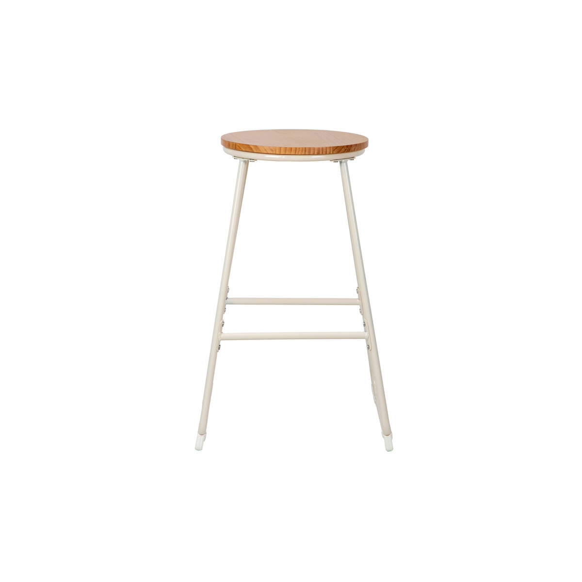 Conjunto de bar HAZEL mesa e 2 bancos ivory