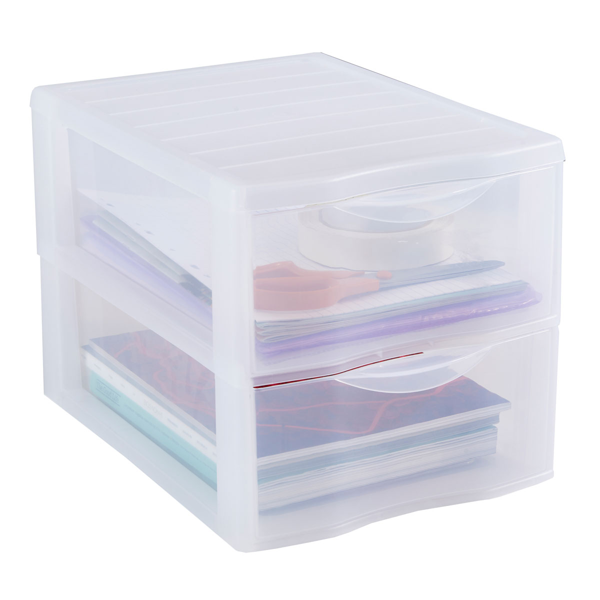 M&oacute;dulo de arruma&ccedil;&atilde;o com 2 gavetas