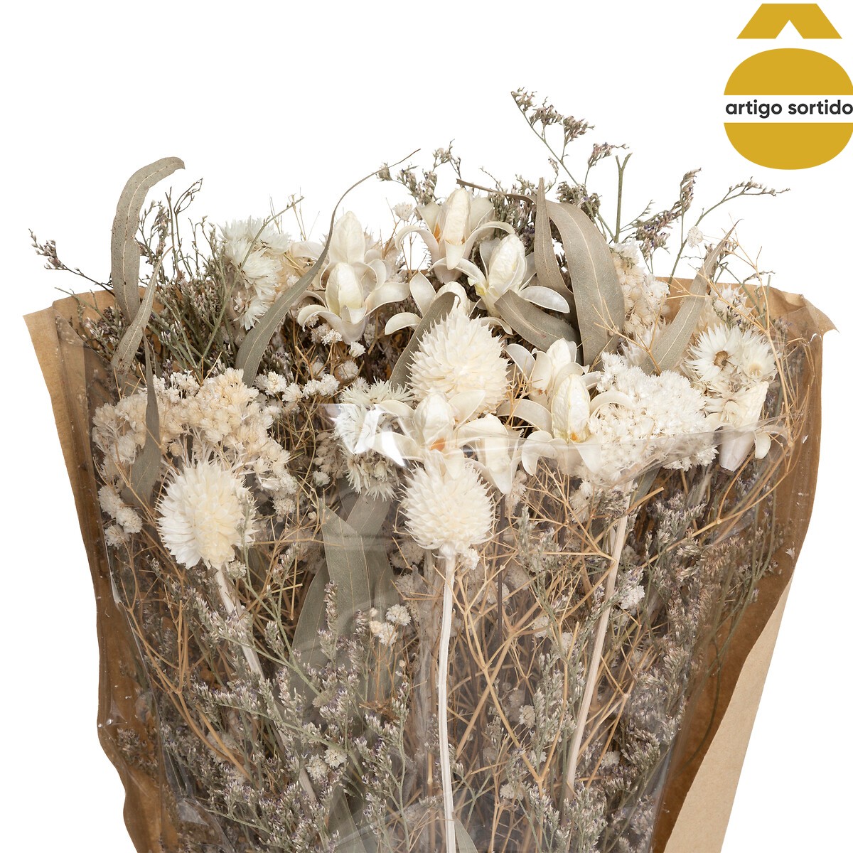 Bouquet flores secas 19x48cm