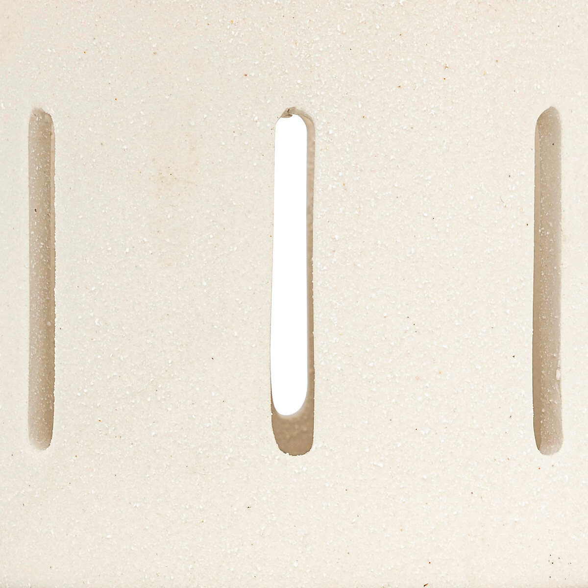 Castiçal em cerâmica branco NUNA,  Castiçal em cerâmica branco NUNA