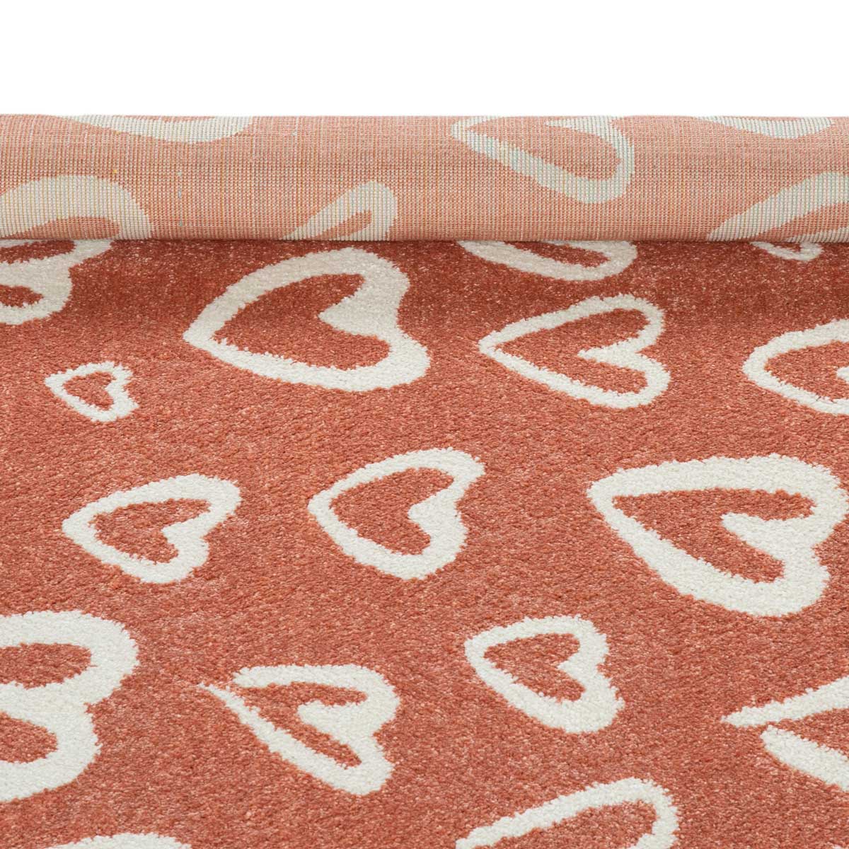 Tapete GIO cora&ccedil;&atilde;o blush 120x160cm