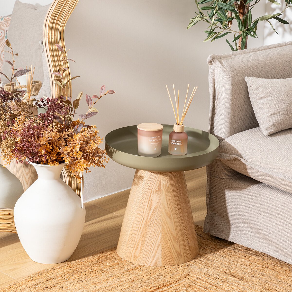 Mesa de apoio HERCYNA verde