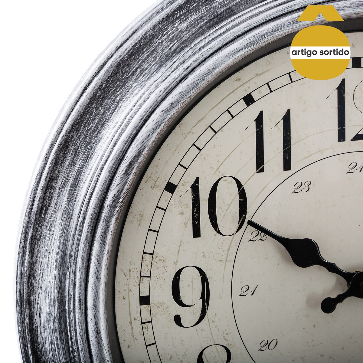 Relógio decorativo de parede 39cm