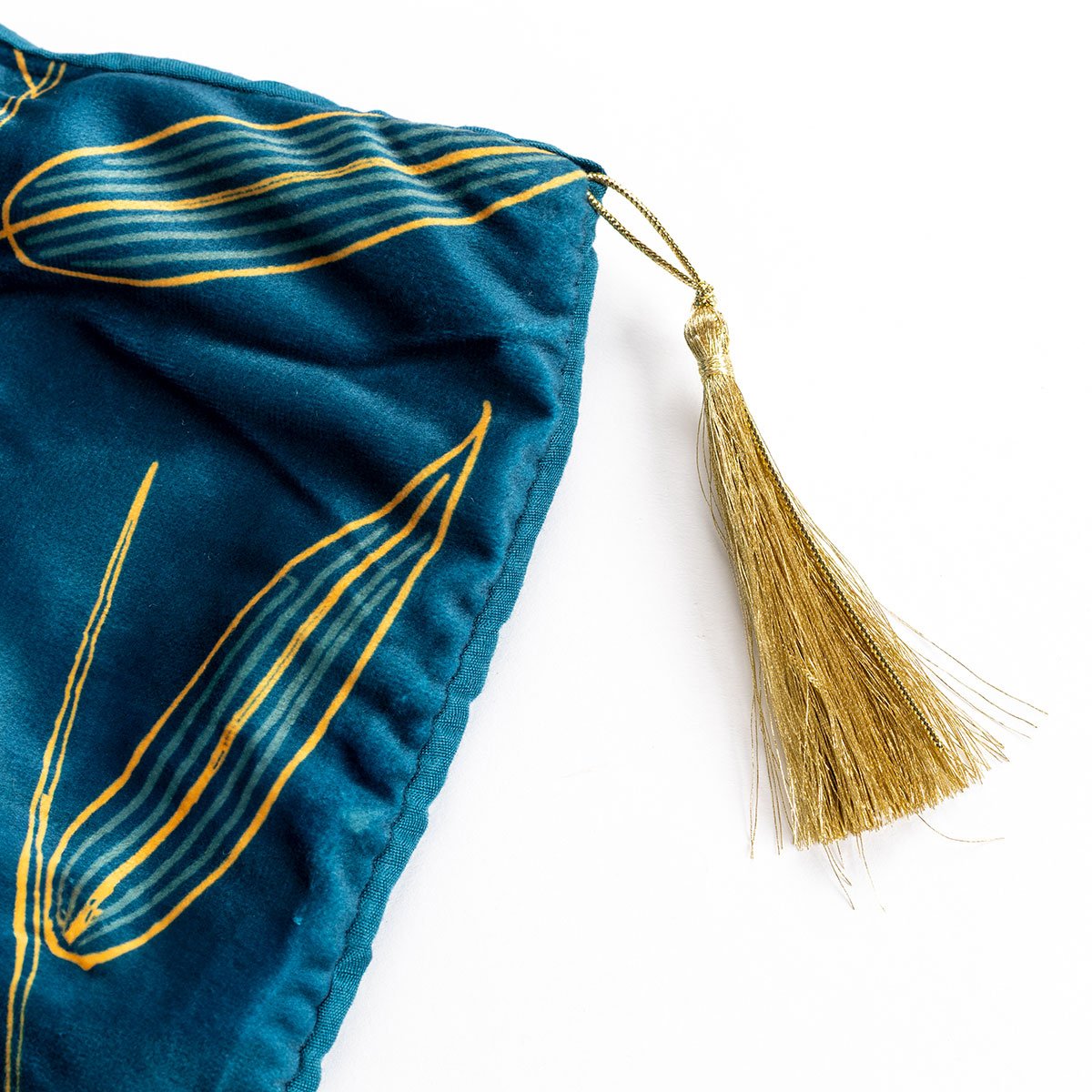 Edredão para fundo da cama OZIE azul 80x180cm