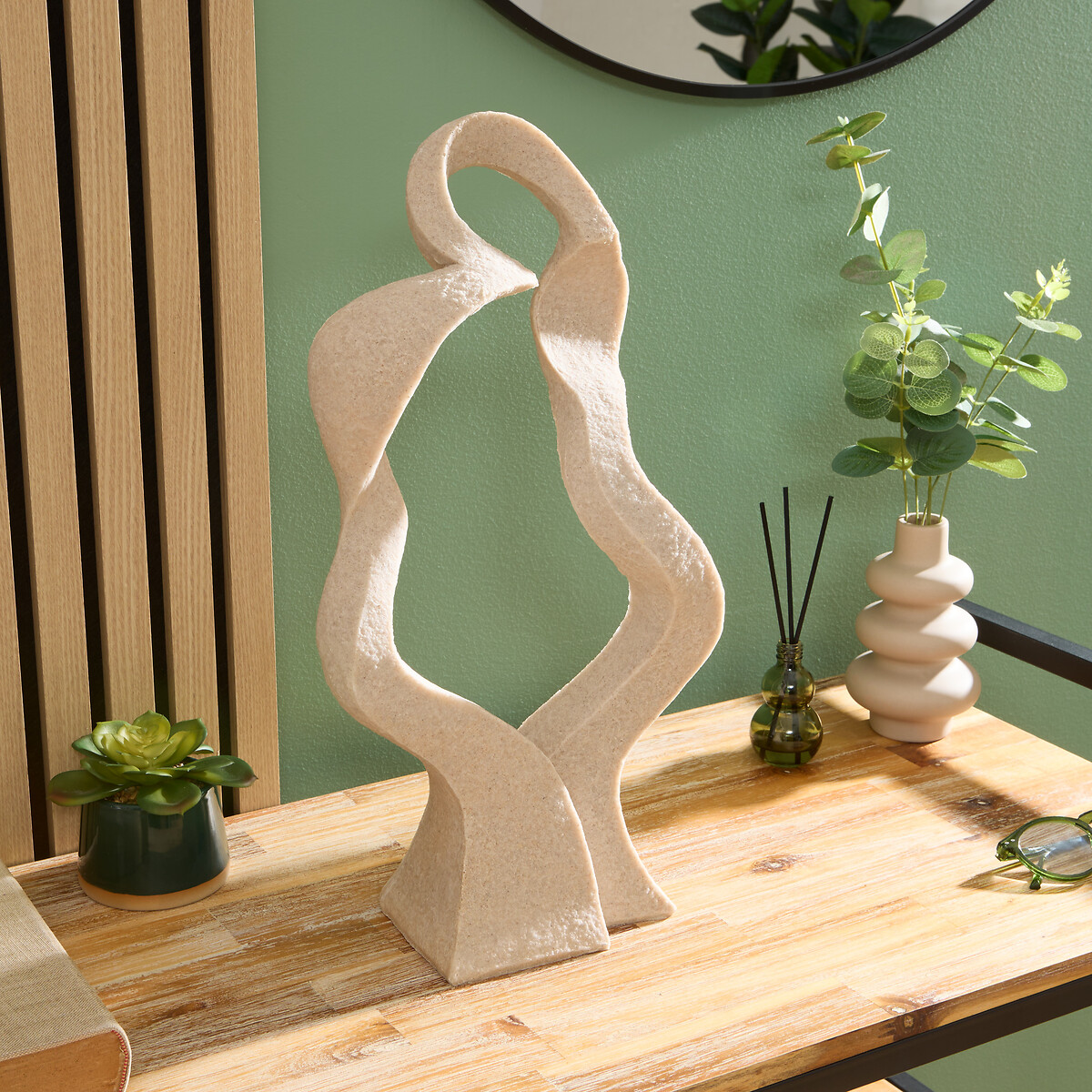 Estatueta decorativa SALMA bege