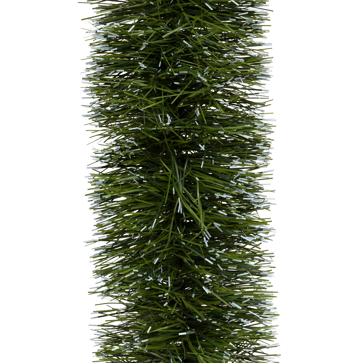 Grinalda verde com efeito neve 270cm