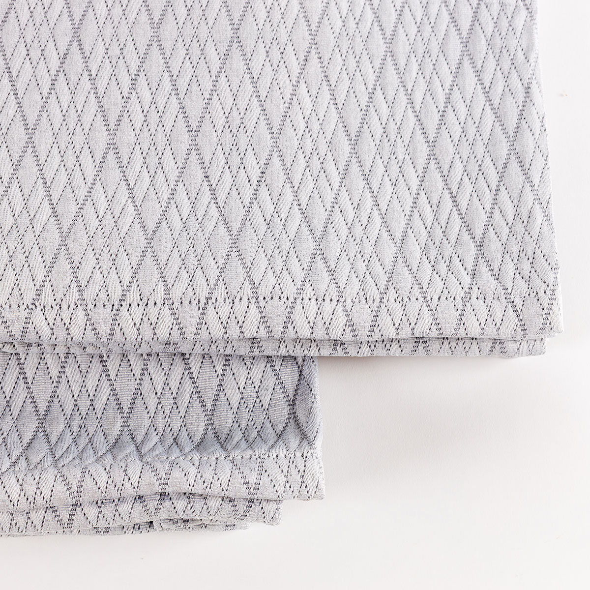 Colcha cinza 240x260cm