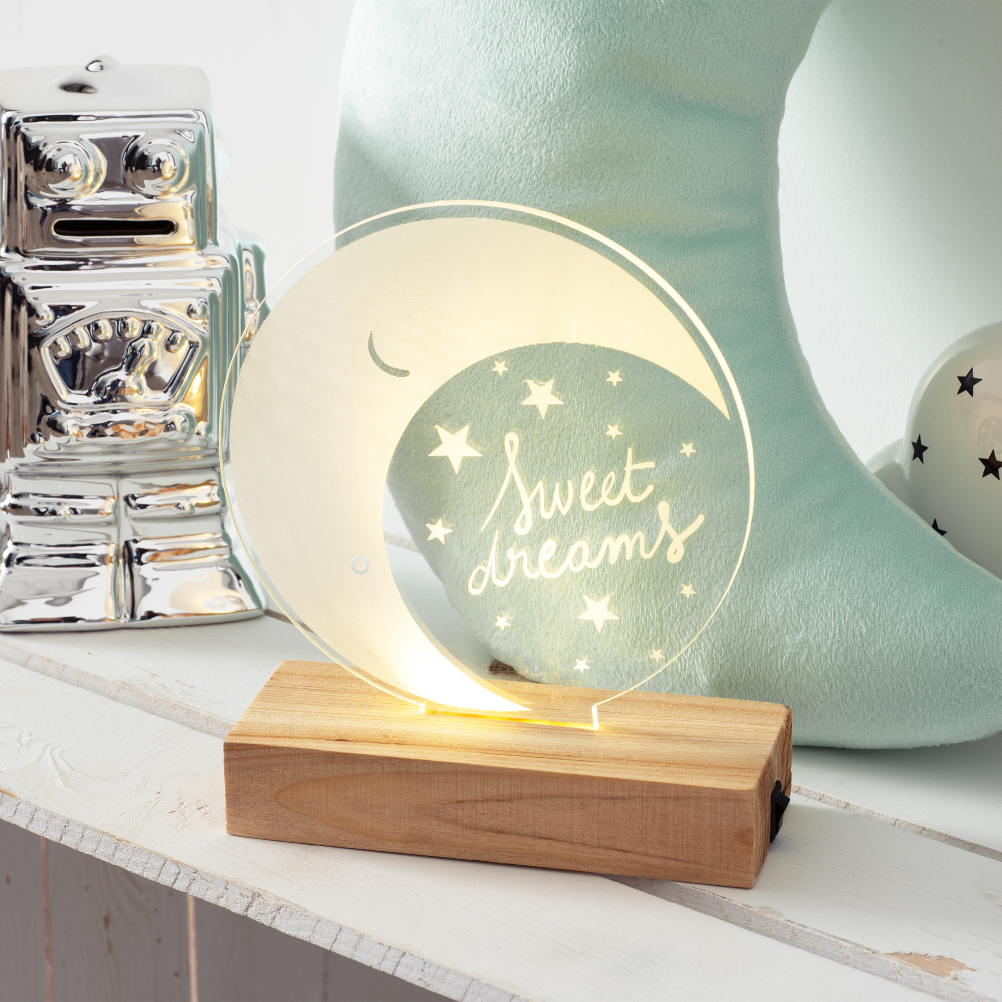 Luz Presen&ccedil;a Lua