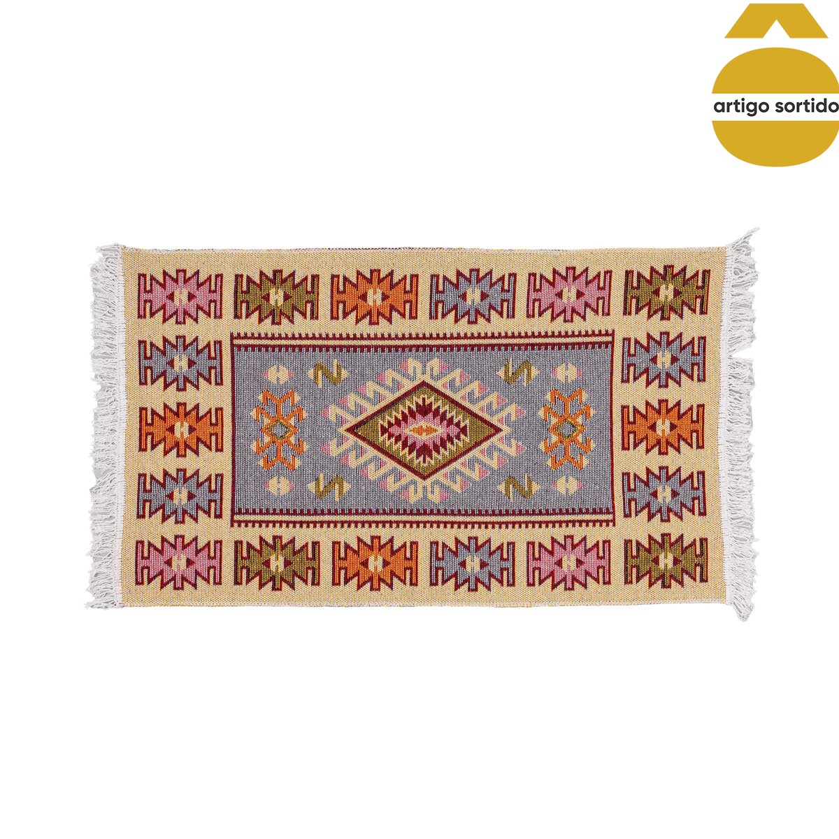 Tapete SEVILHA reversível 70x120cm,  Tapete SEVILHA reversível 70x120cm