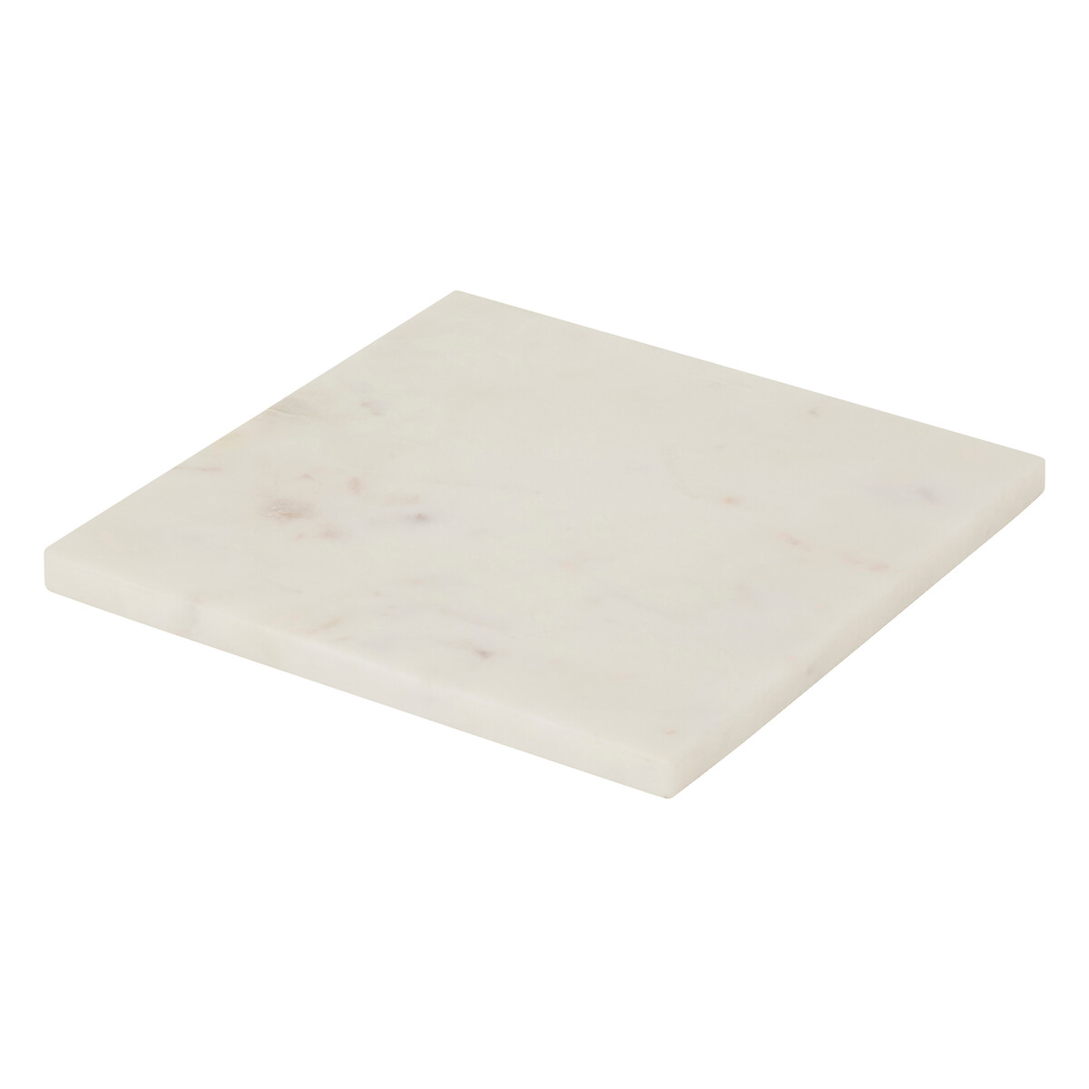 Base para quentes branco em mármore 19x19cm,  Base para quentes branco em mármore 19x19cm