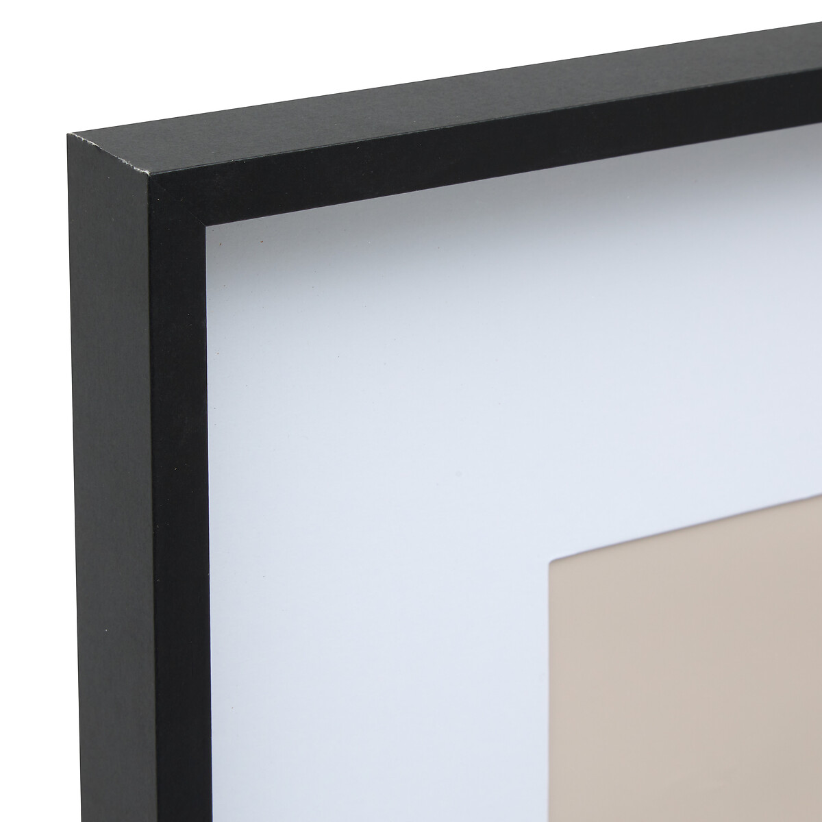 Moldura AXEL mdf preto 50x50cm