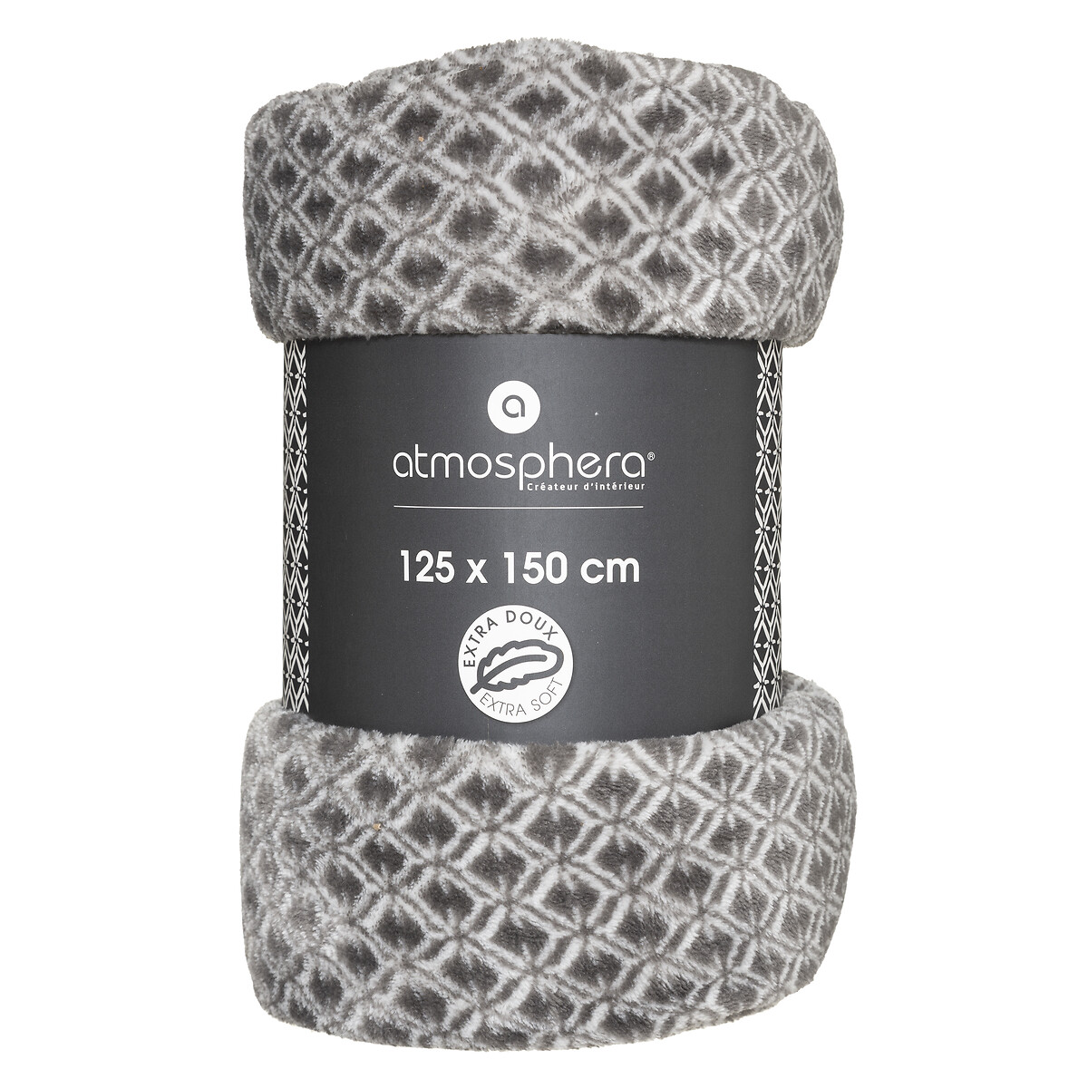 Manta Otto Cinza 125x150cm