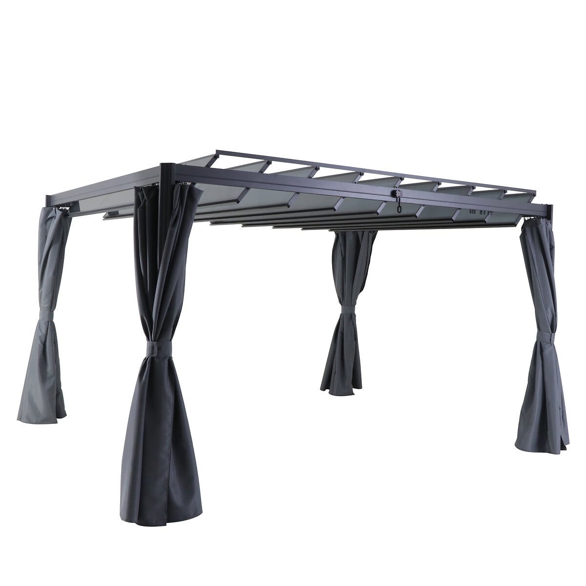 Cortinas para p&eacute;rgola BELIZE LATTES