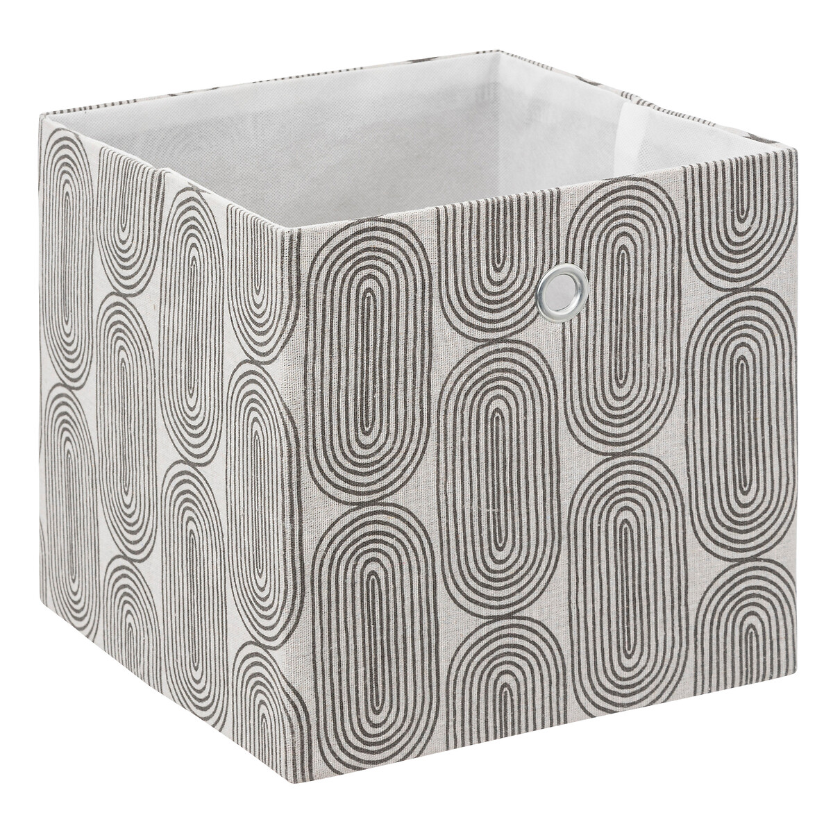 Caixa de arruma&ccedil;&atilde;o com padr&atilde;o 31x31cm