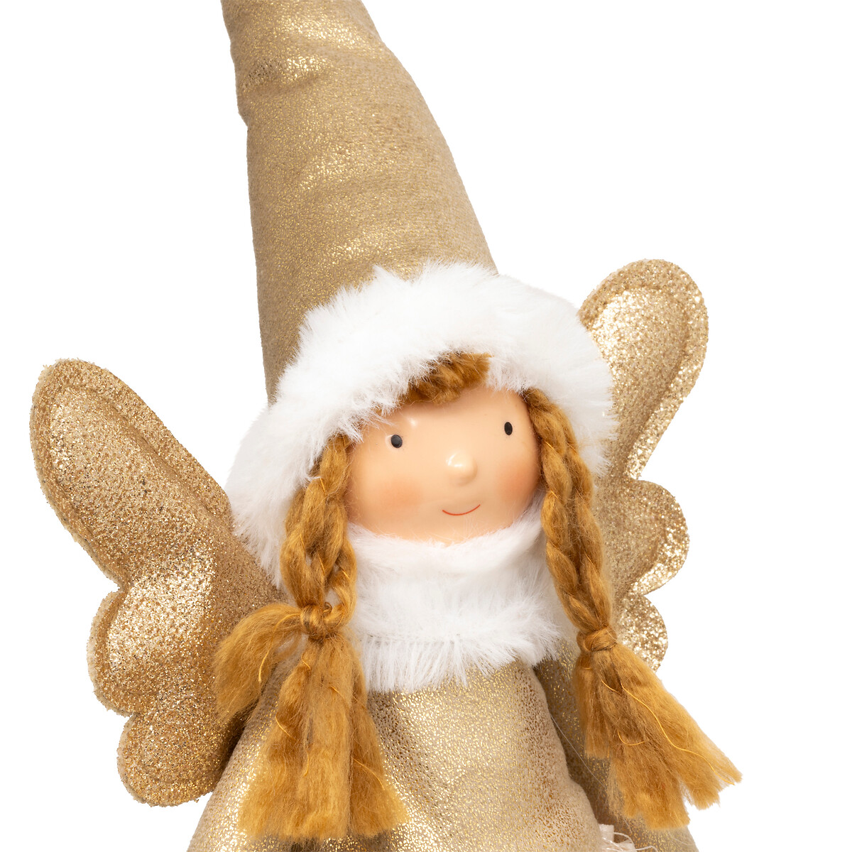 Figura de fada rose com gorro 48cm,  Figura de fada rose com gorro 48cm