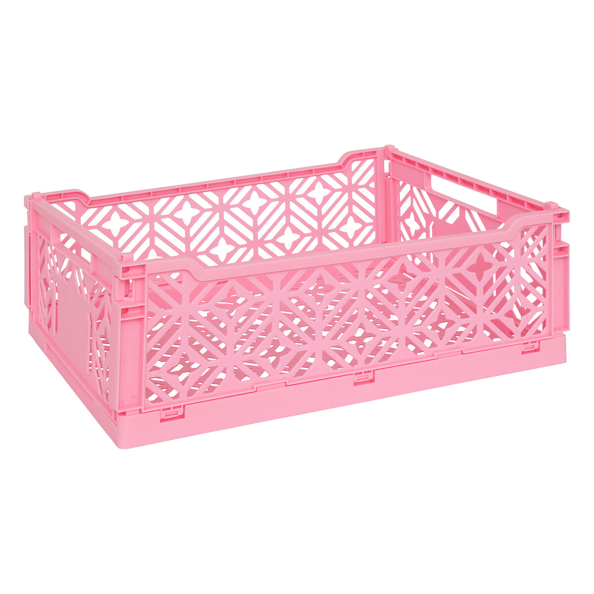 Caixa dobr&aacute;vel rosa 15x30x40cm