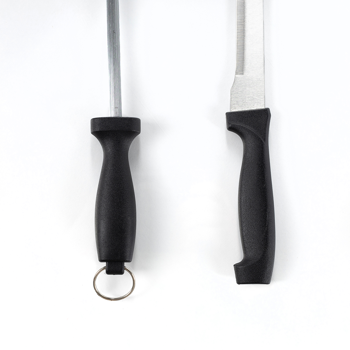 Conjunto de faca com afiador