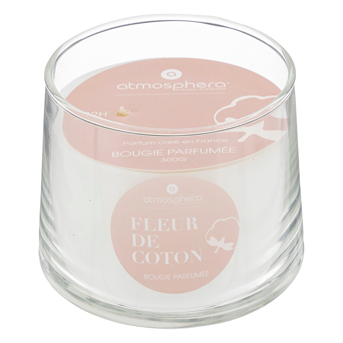 Vela perfumada flor de algod&atilde;o IZOR 300g
