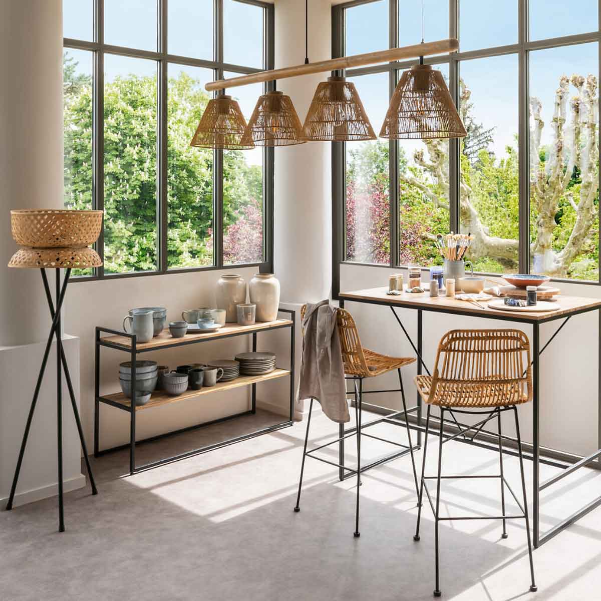 Candeeiro de pé SUNY 145cm