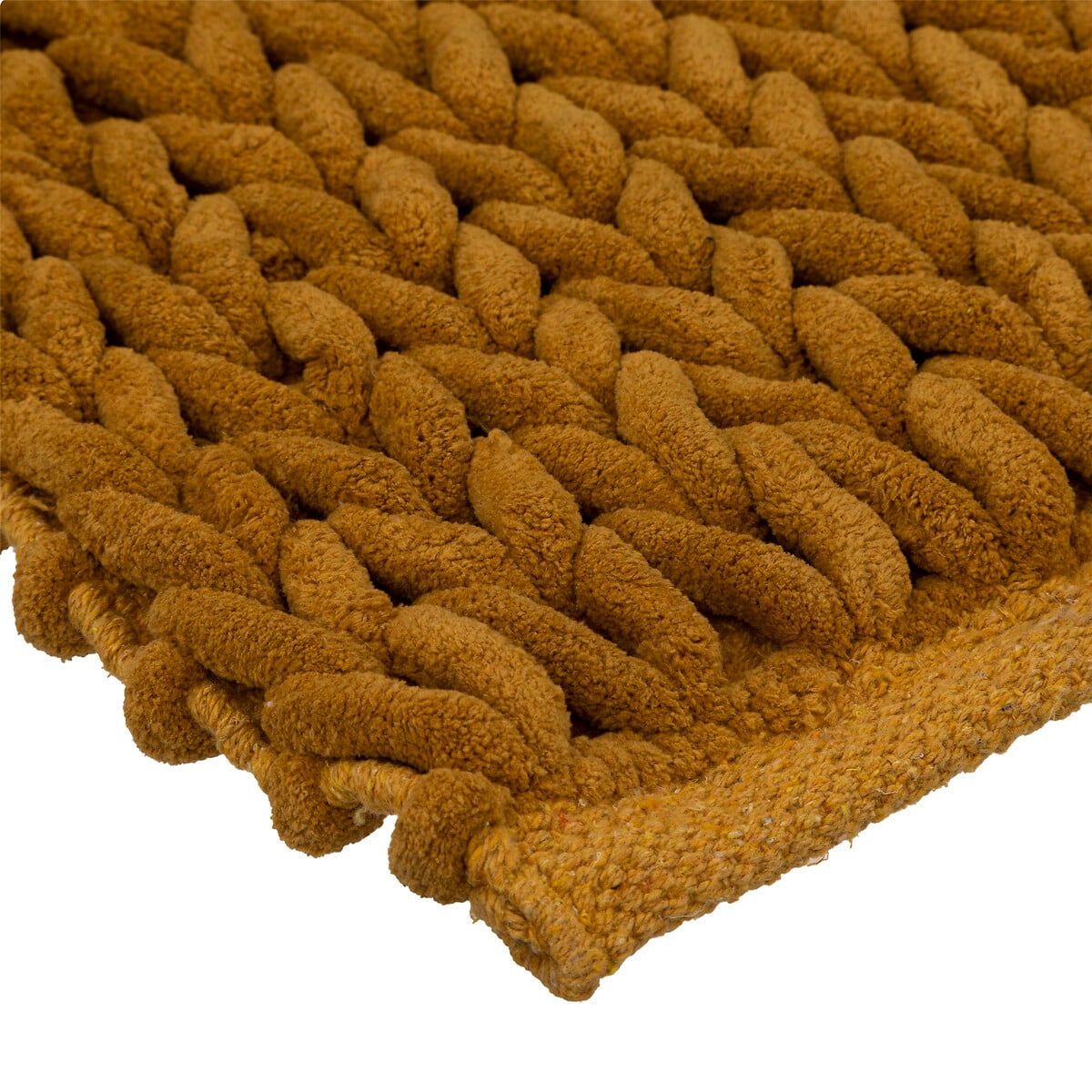 Tapete wc espesso amarelo 50x120cm