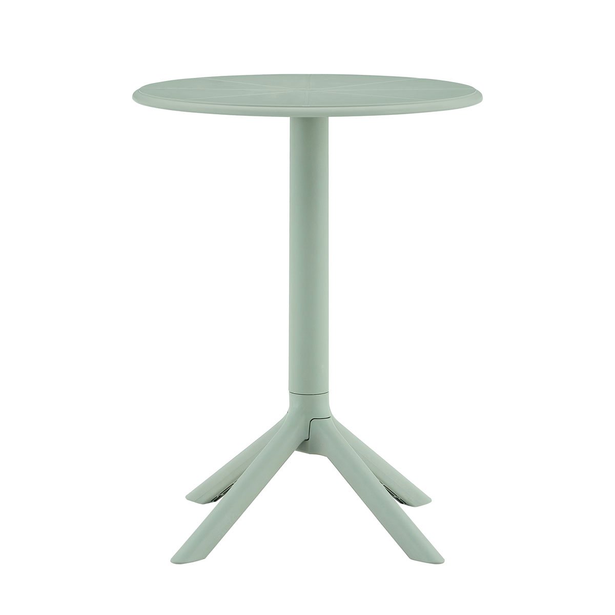 Mesa BARI verde redonda