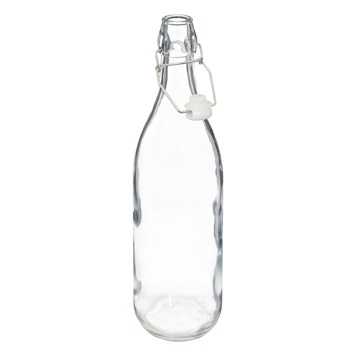 Garrafa de vidro com tampa 1l