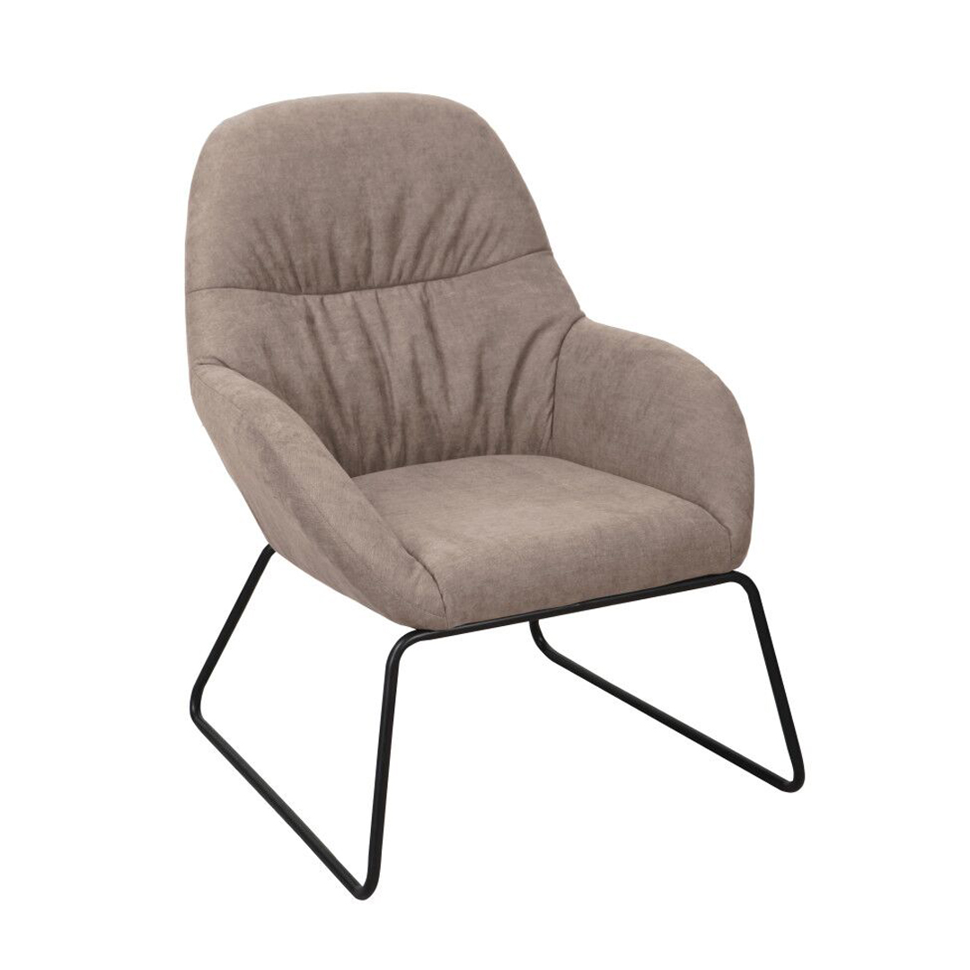 Cadeir&atilde;o Castanho Claro Fluffy 