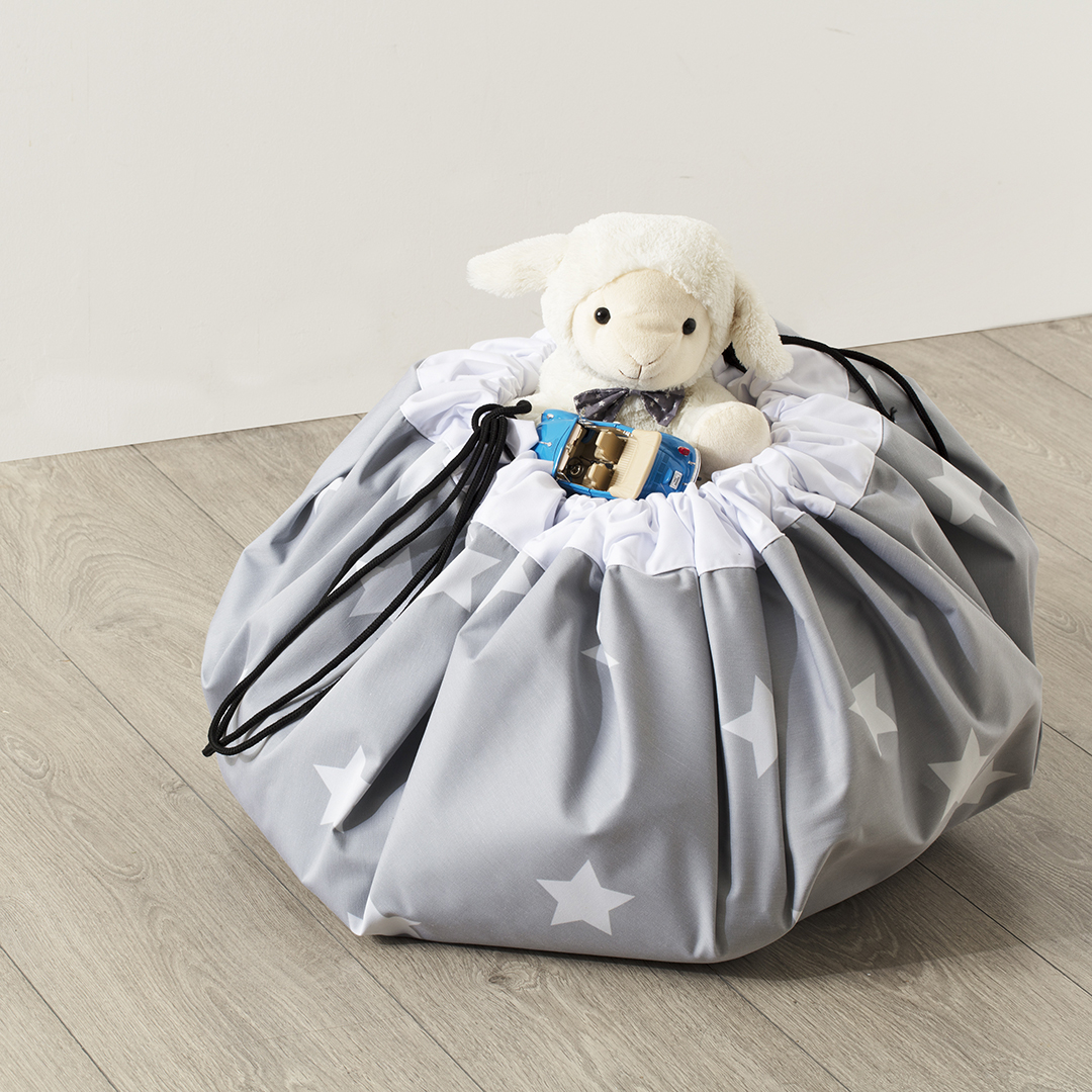 Saco Arruma&ccedil;&atilde;o Cinza