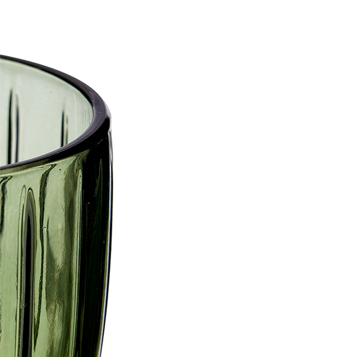 Copo de vinho riscas 380ml em vidro