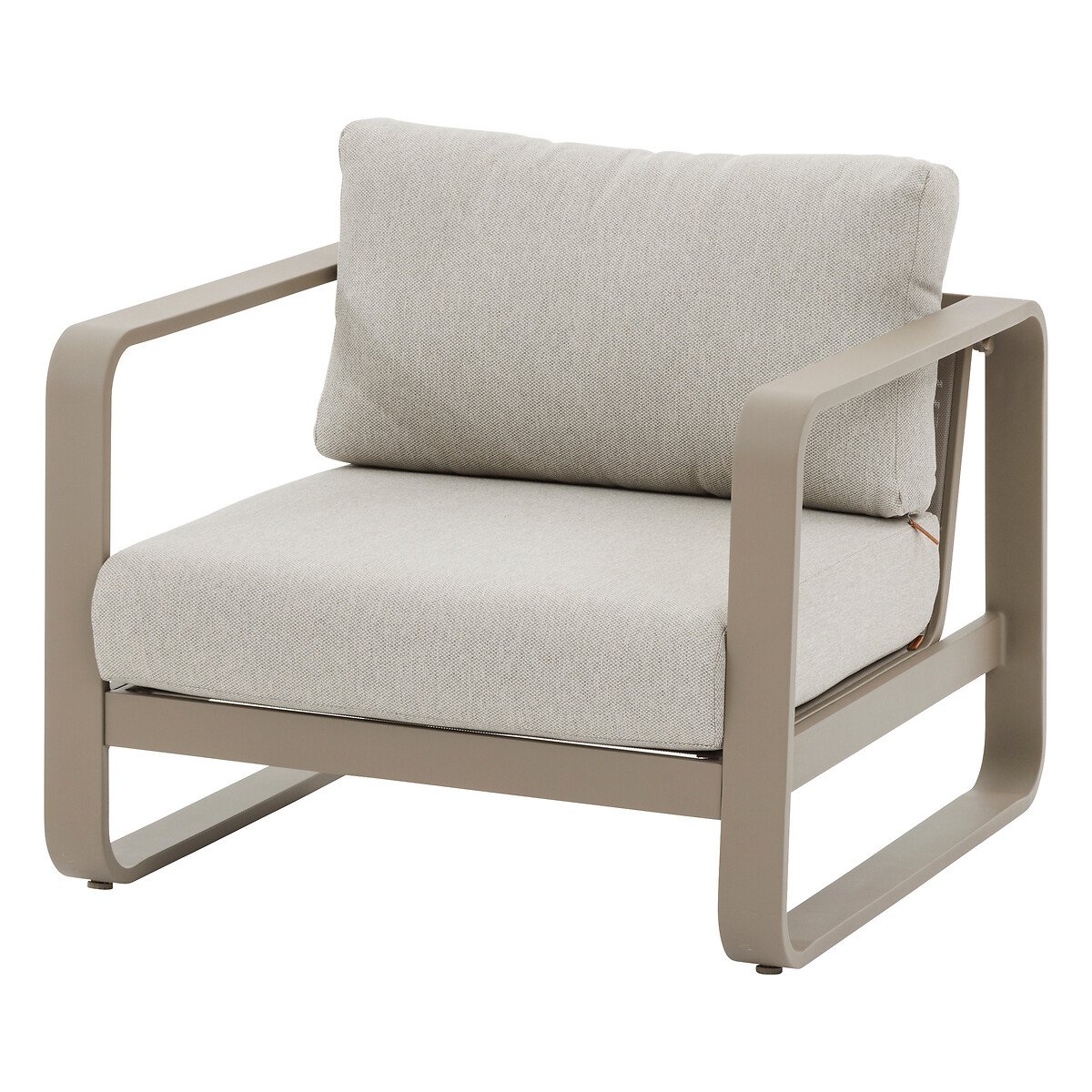 Conjunto de jardim DOMILLY cor caf&eacute; 5 lugares
