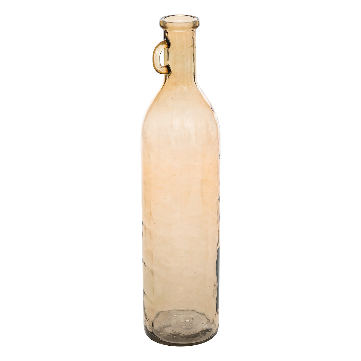 Jarra YANA rosa claro de vidro reciclado 75cm