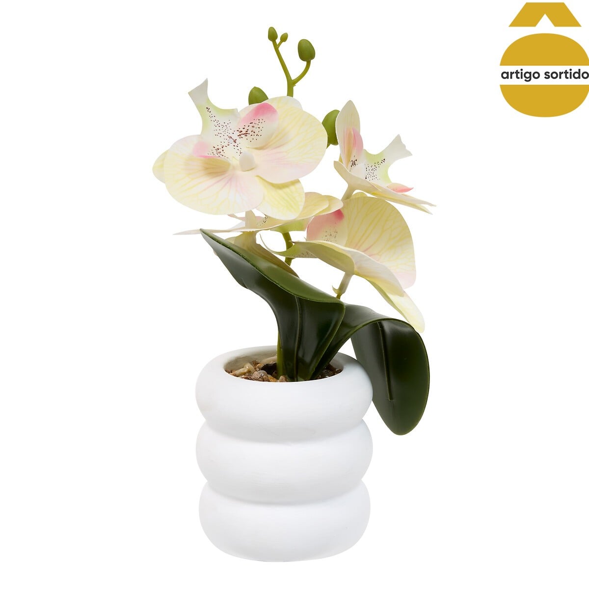 Planta artificial com vaso MICK D11x23cm