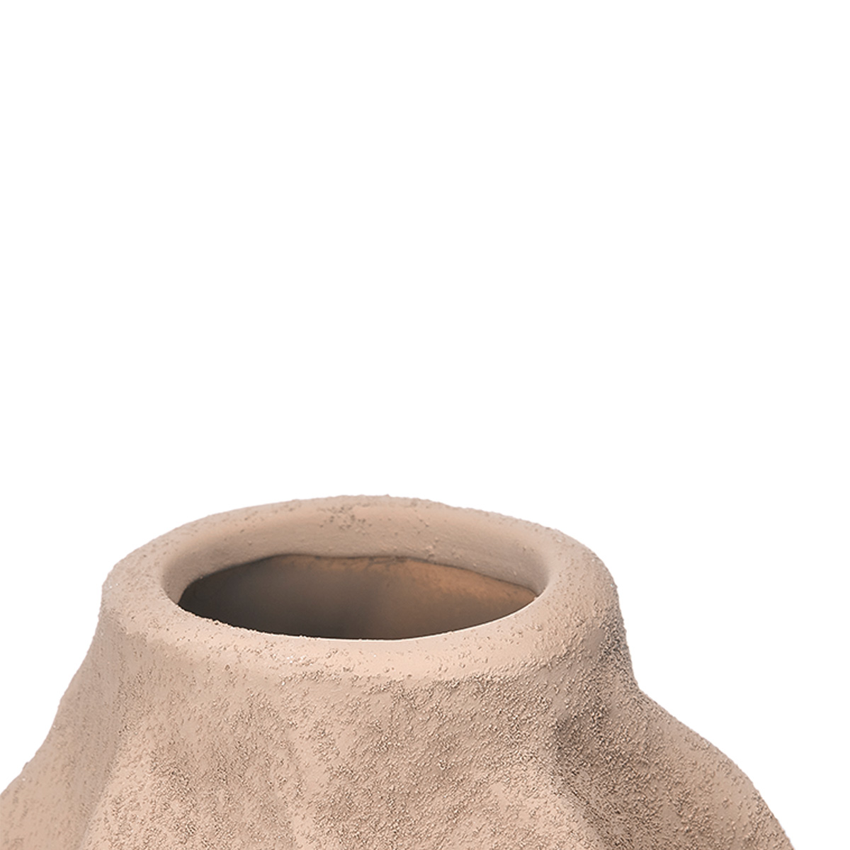 Conjunto de 3 jarras onduladas em cer&acirc;mica