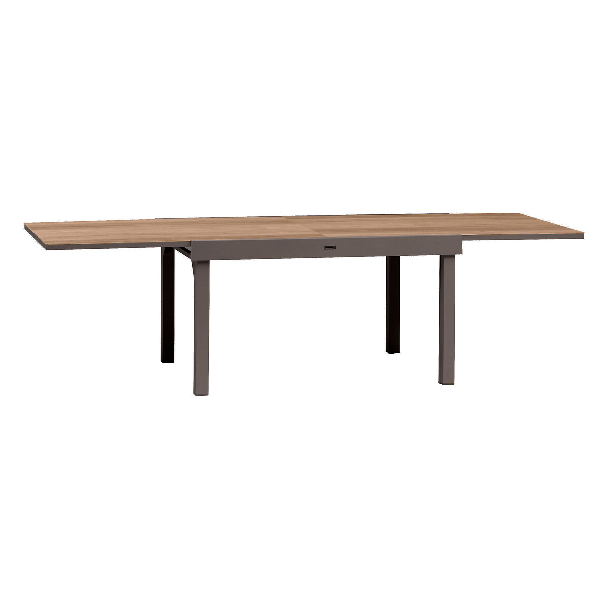 Mesa extensível PIAZZA tonka em alumínio 135-270cm