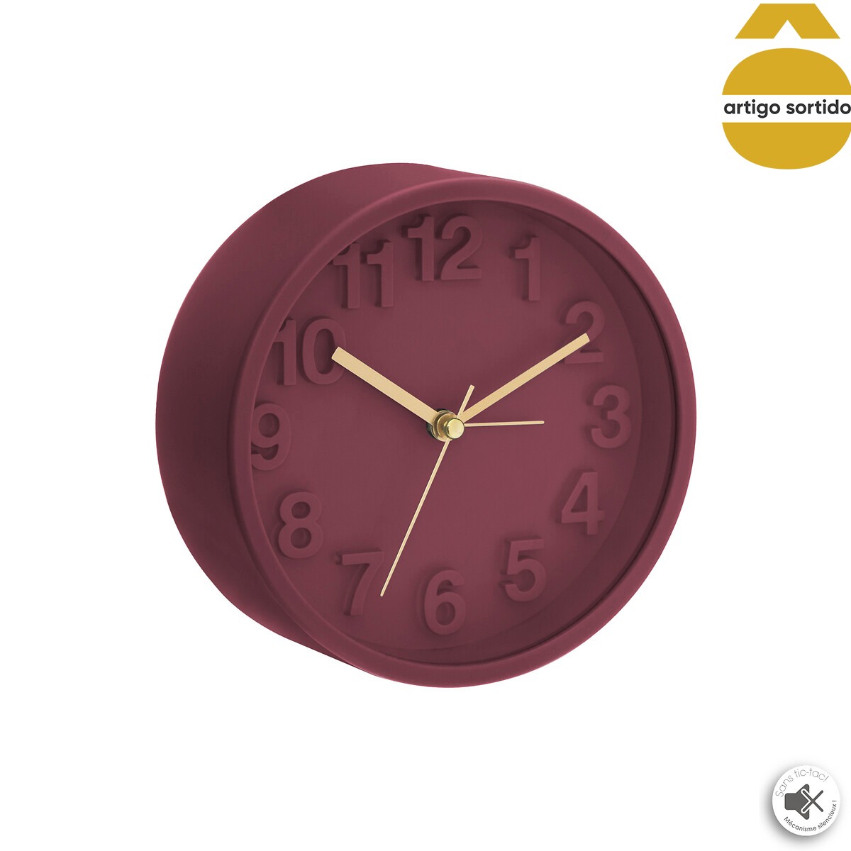 Relógio despertador 3d,  Relógio despertador 3d