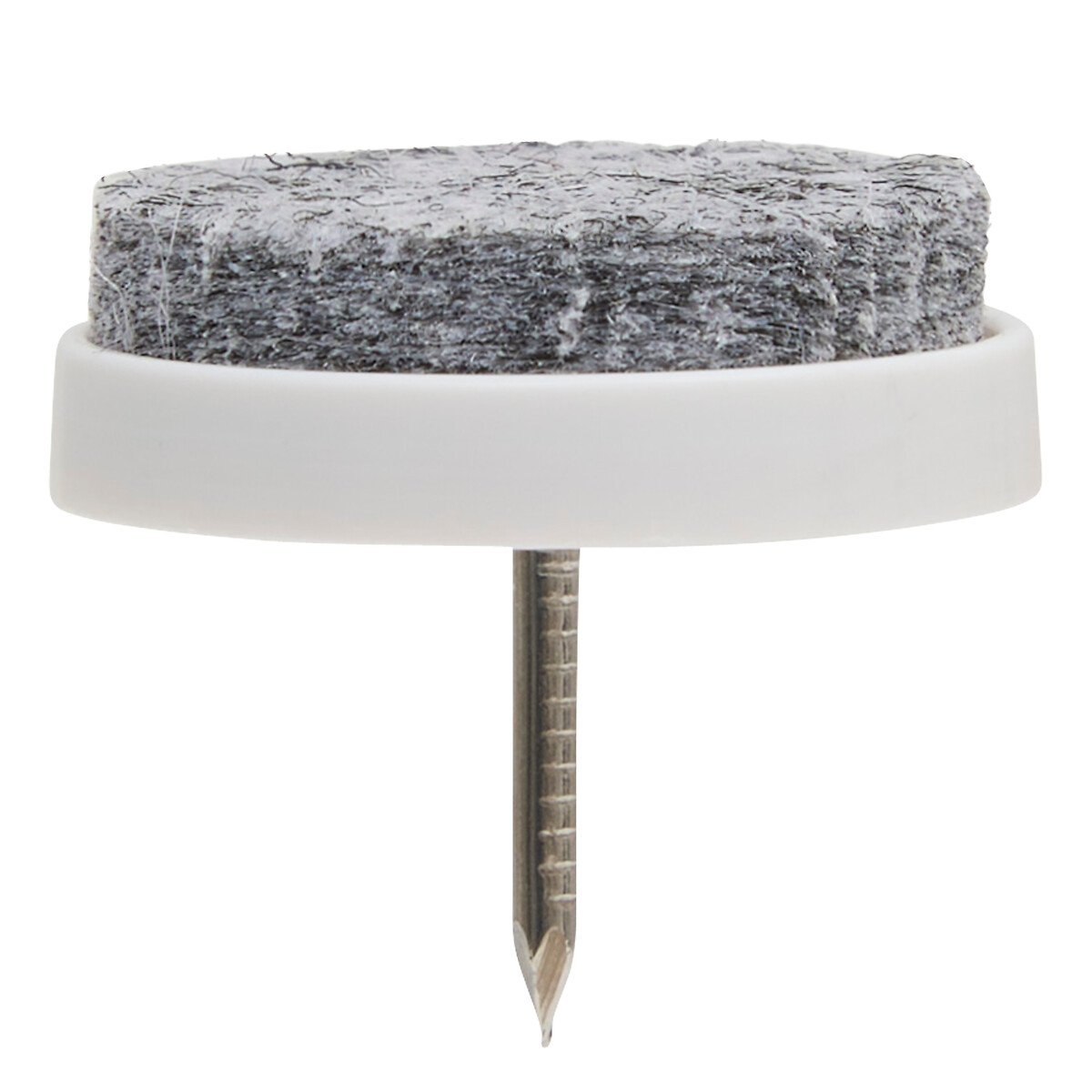 Conjunto de 16 Protetores de ch&atilde;o Cinzento