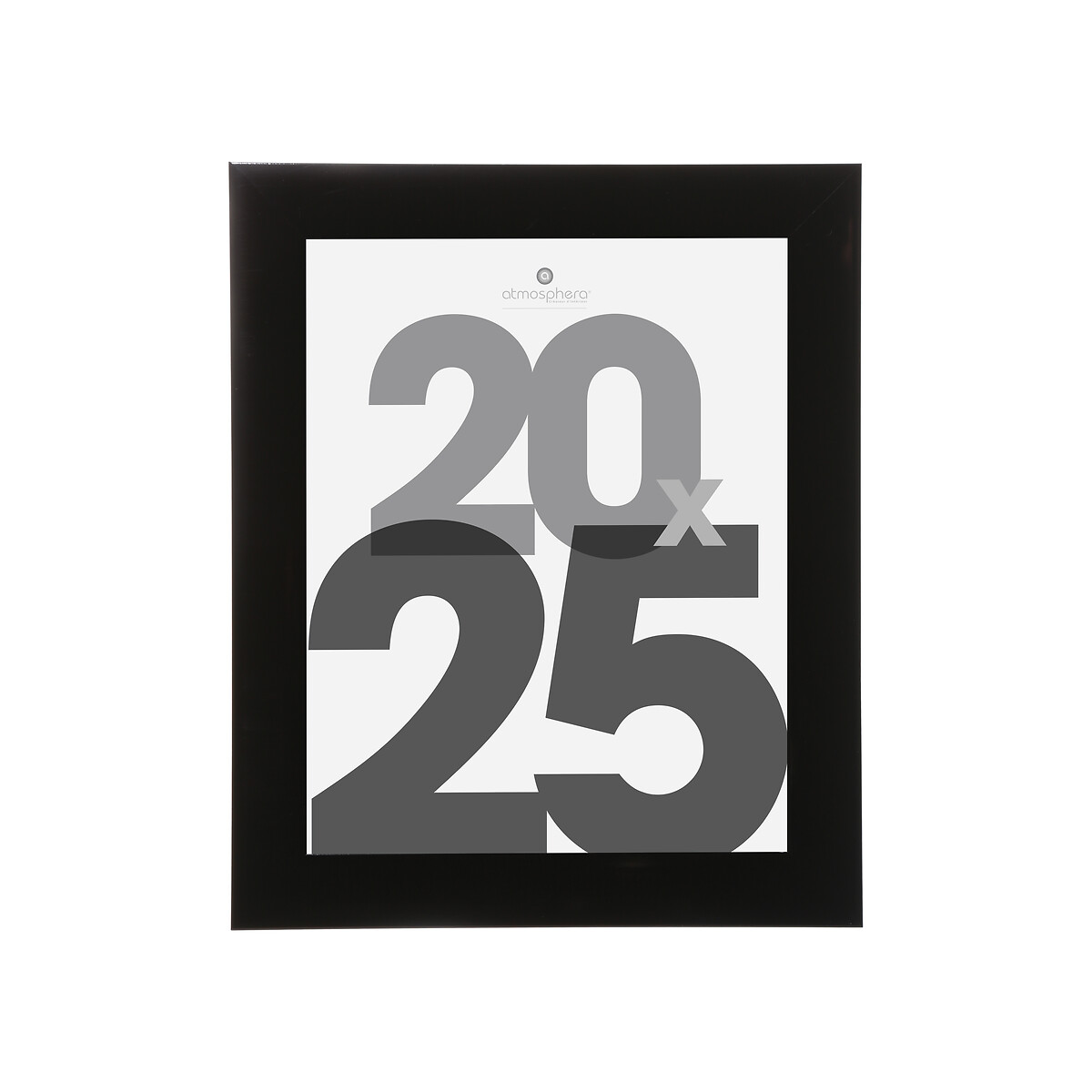 Moldura para fotos preta 20x25cm