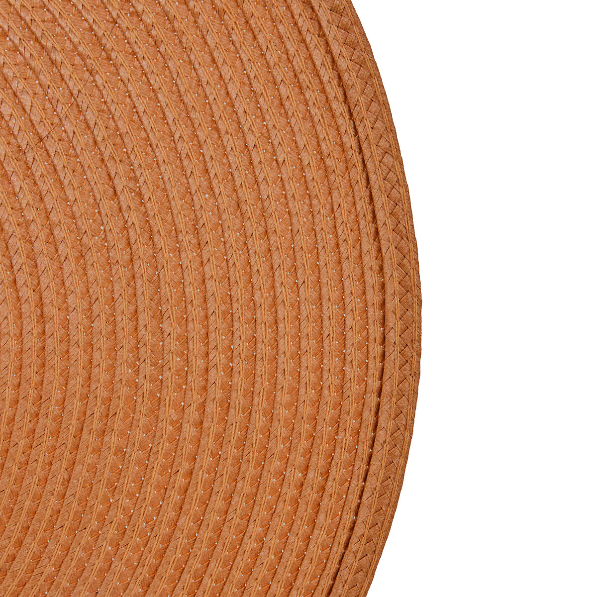 Individual de mesa TRESSE terracota 38cm