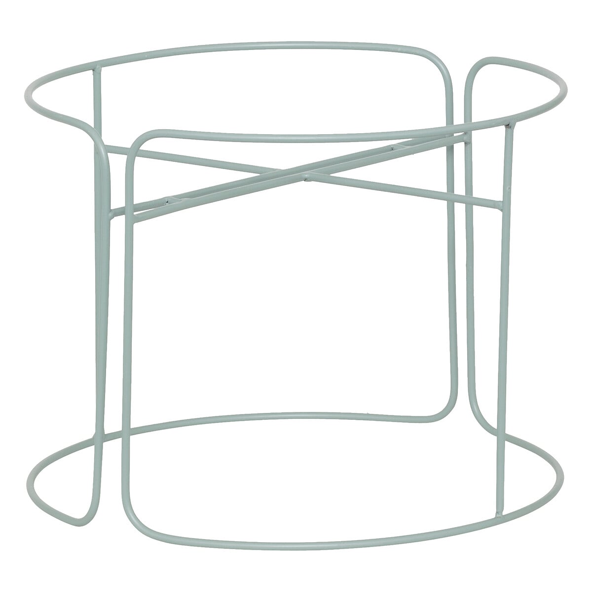 Floreira AZE em metal verde 44,3cm