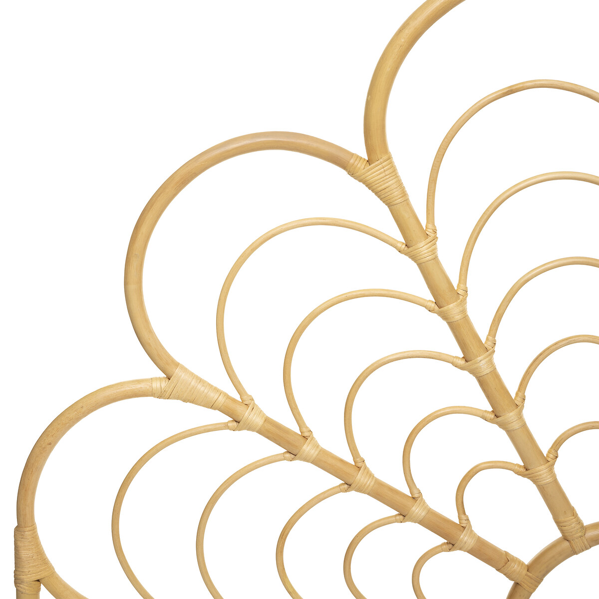 Cabeceira FOLK bege em rattan,  Cabeceira FOLK bege em rattan