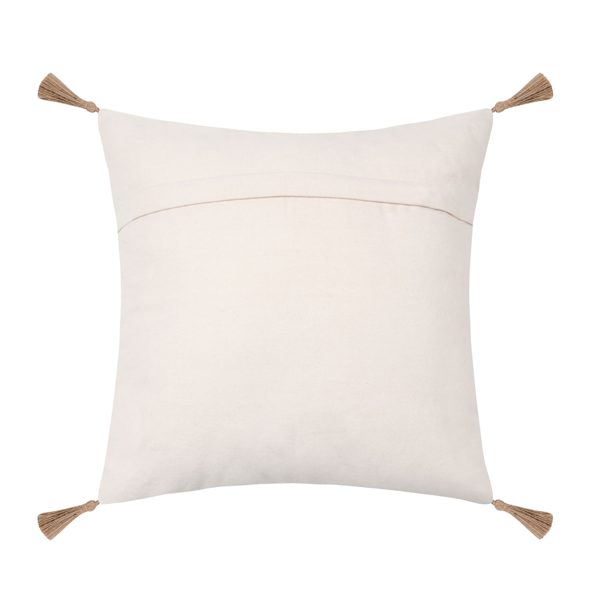 Almofada MEKONG natural em algod&atilde;o 45x45cm