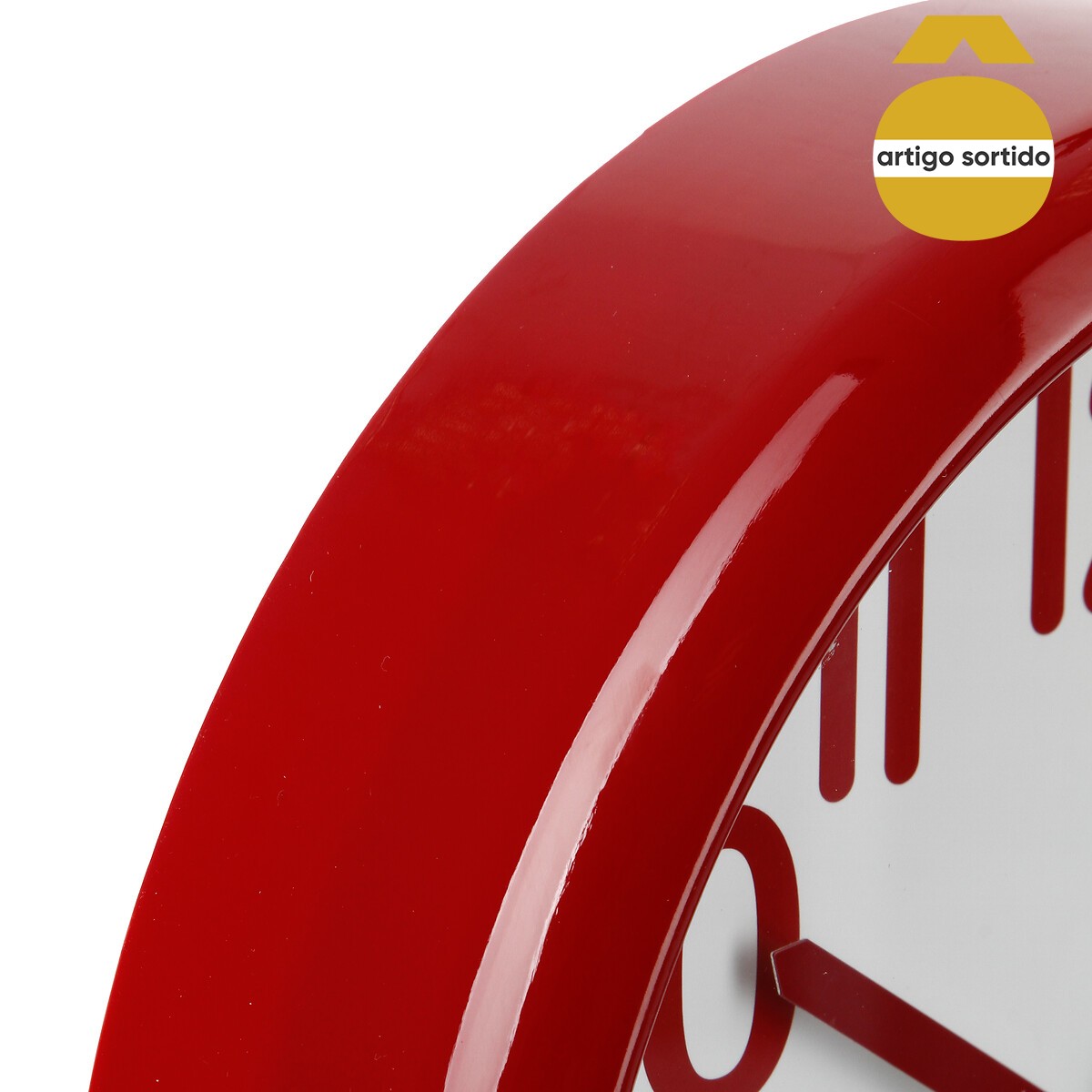 Rel&oacute;gio de parede 22cm