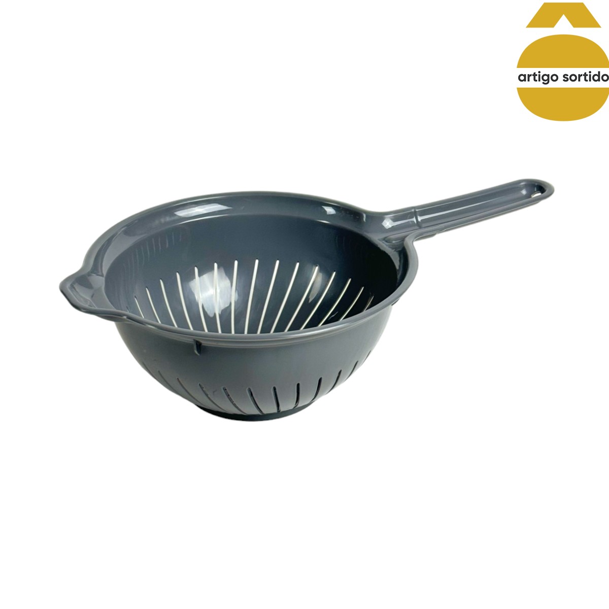 Escorredor de legumes com cabo,  Escorredor de legumes com cabo