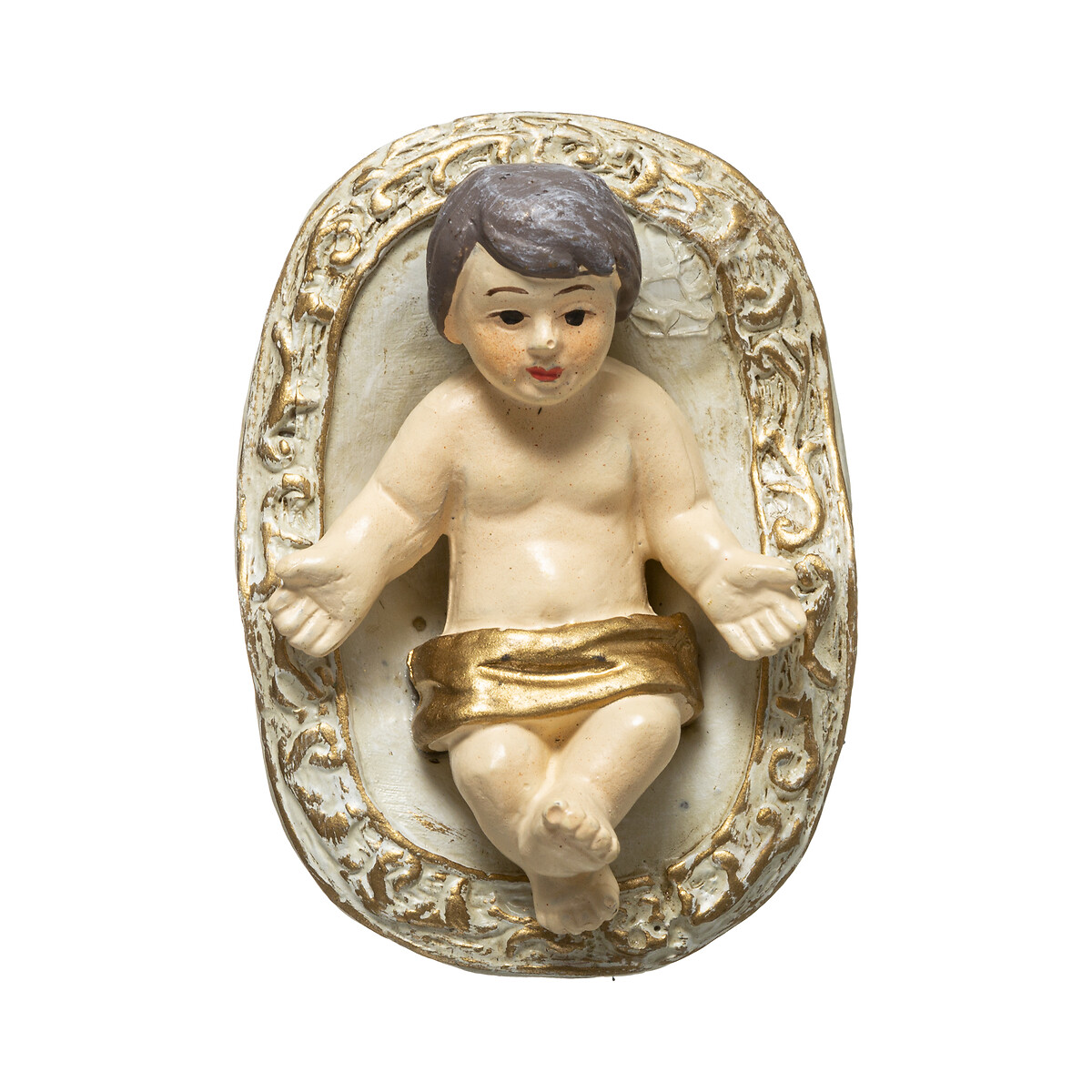 Pres&eacute;pio com 11 figuras e cen&aacute;rio