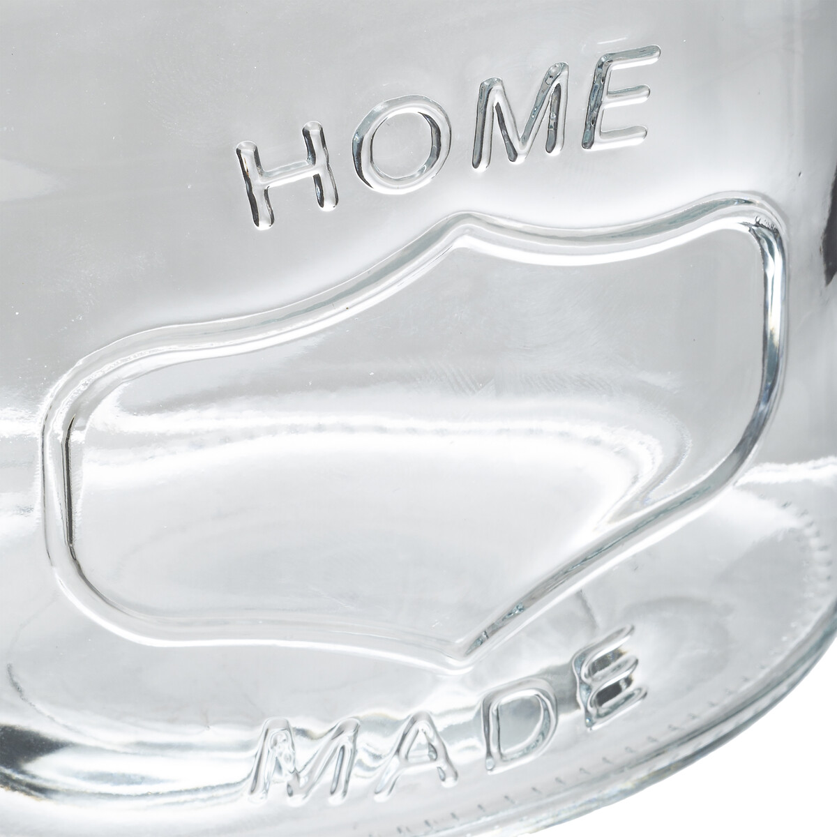 Bomboneira em vidro oval 1l com tampa