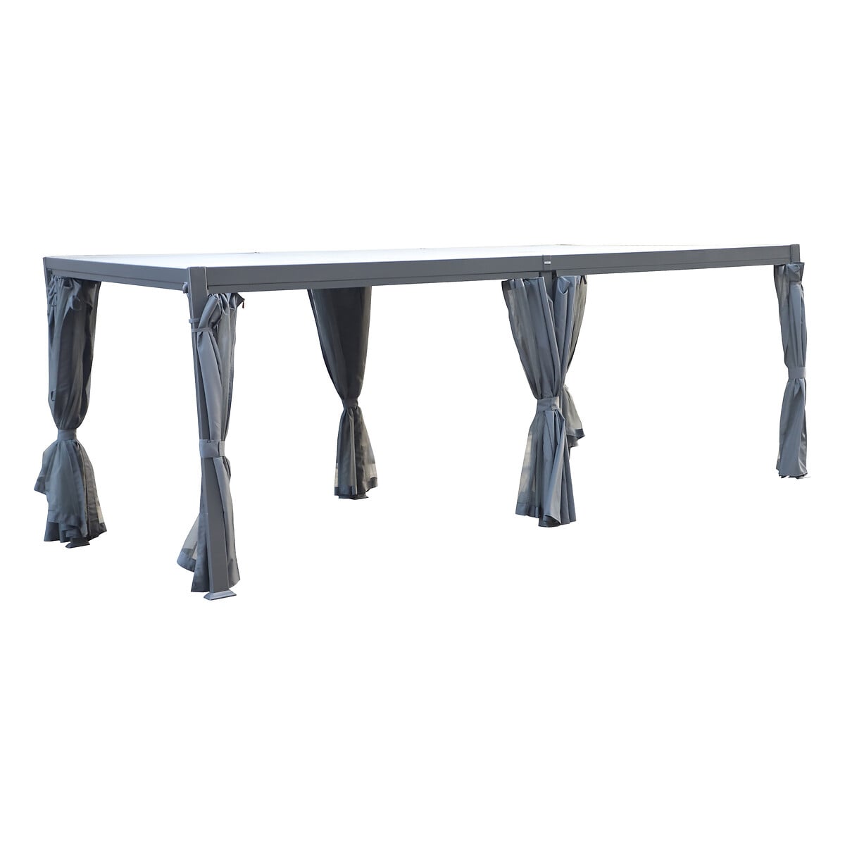 Conjunto de 6 cortinas para p&eacute;rgola &Aacute;VILA 3,5x6m