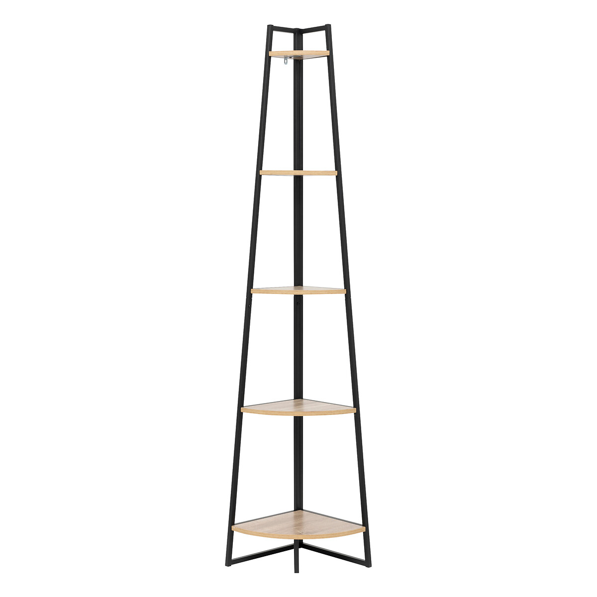 Estante de canto em mdf e metal ALIAJ