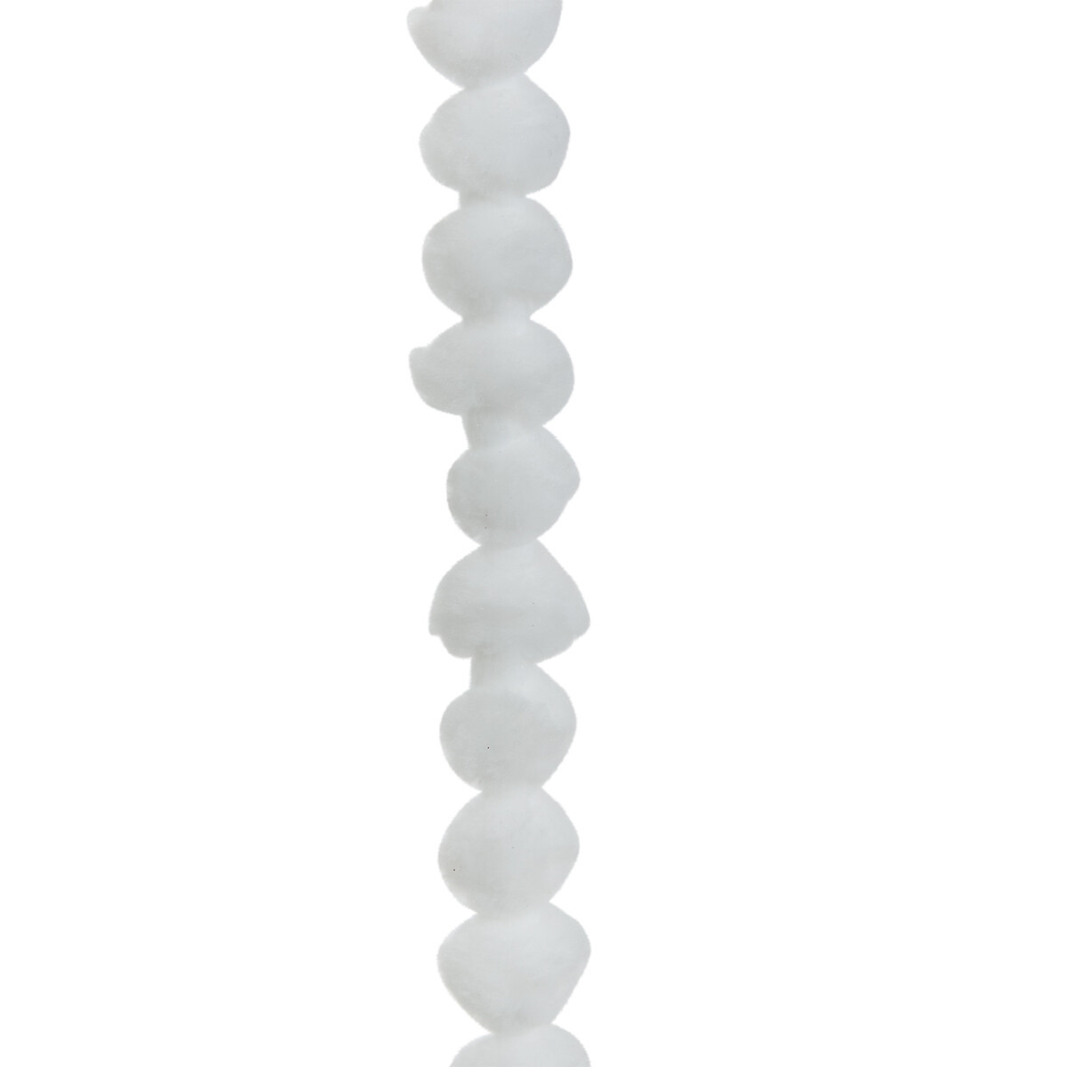 Grinalda com bolas algod&atilde;o 200cm