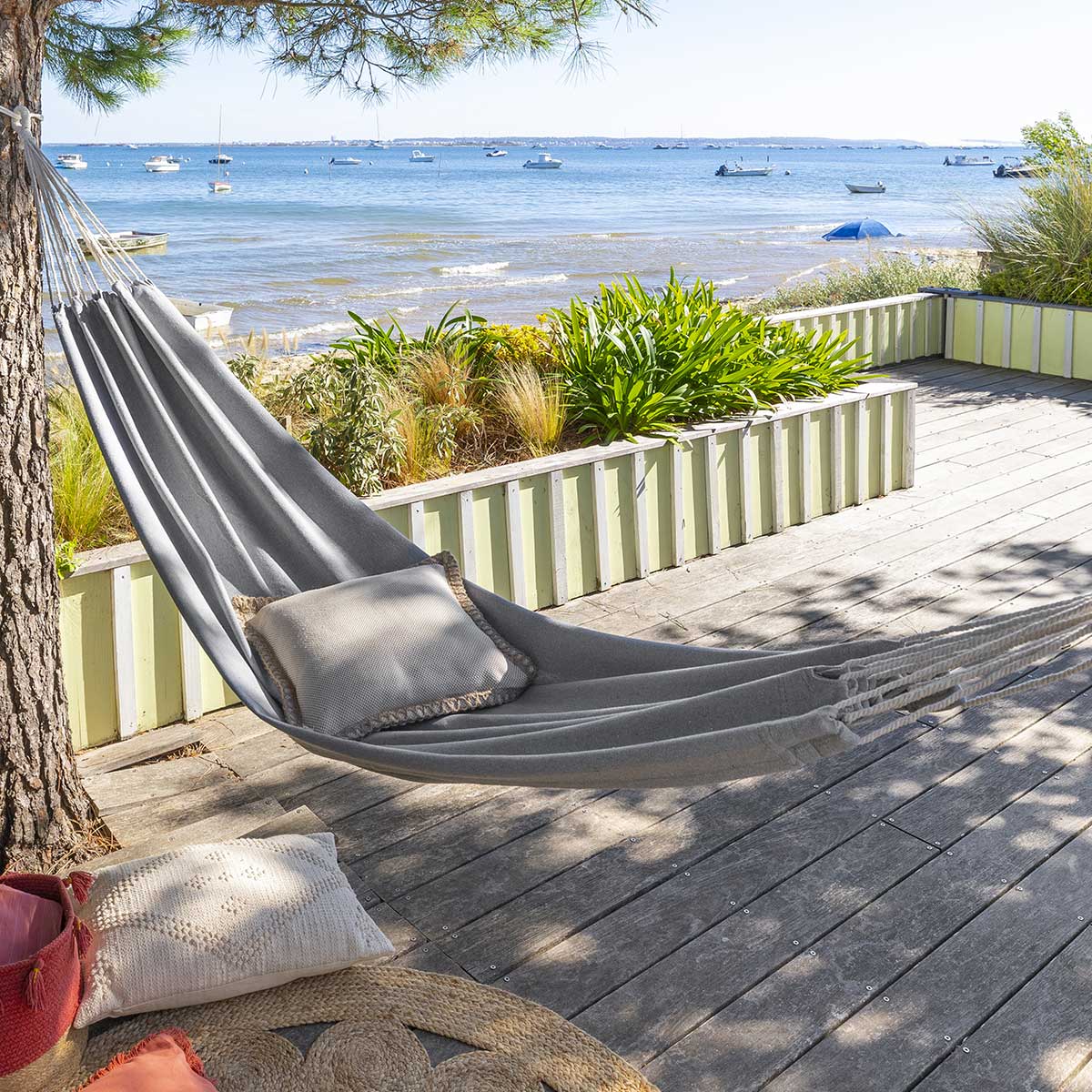 Cama de rede YAQUI pérola sem estrutura 80x307cm