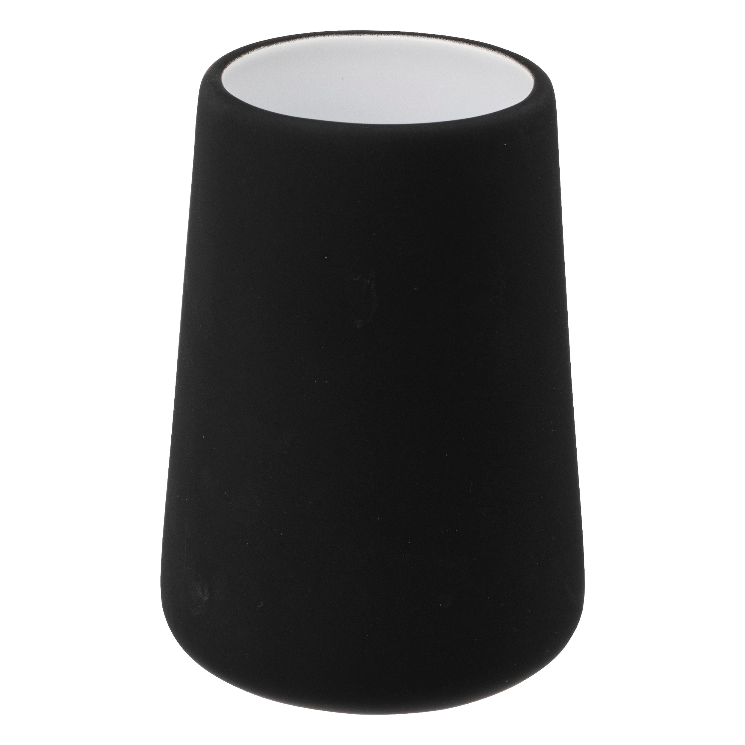 Copo wc COCON preto em cerâmica,  Copo wc COCON preto em cerâmica